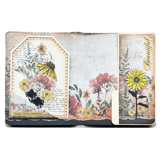 Šablona na obkreslení Studio Light "Sweet Bee Memories" - Sešit art journal