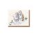 Dárková kartička Wrendale Designs "White Christmas" - Sovy