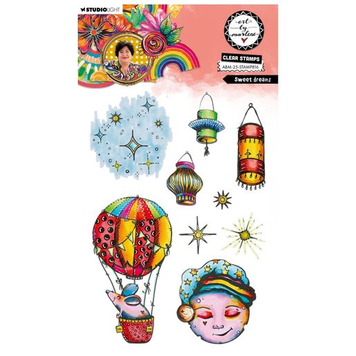 Gelová razítka Studio Light "25“, 9 ks - Sladké sny