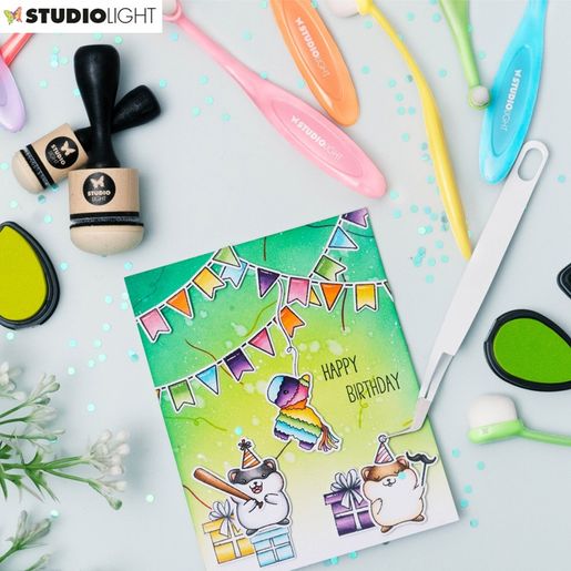 Blendovací štětce Studio Light, sada 5 ks - 1 cm