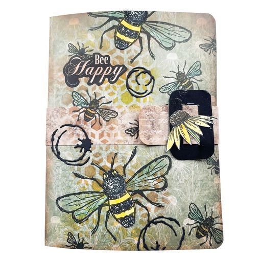 Gelová razítka Studio Light "Sweet Bee Memories", 16 ks - Včely a třapatky