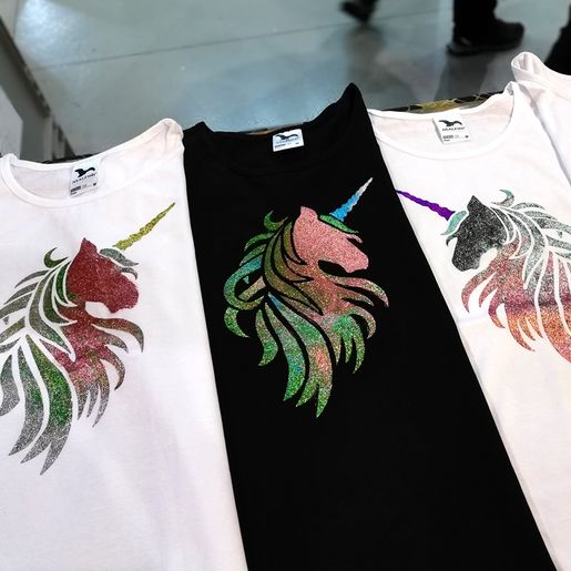 Šablona Aladine, 28x28 cm - Jednorožec