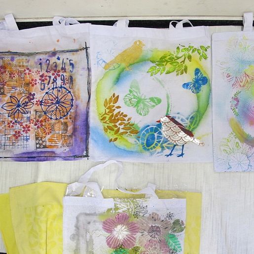 Transferový obrázek na textil Cadence, A3 - Měděné vlnky