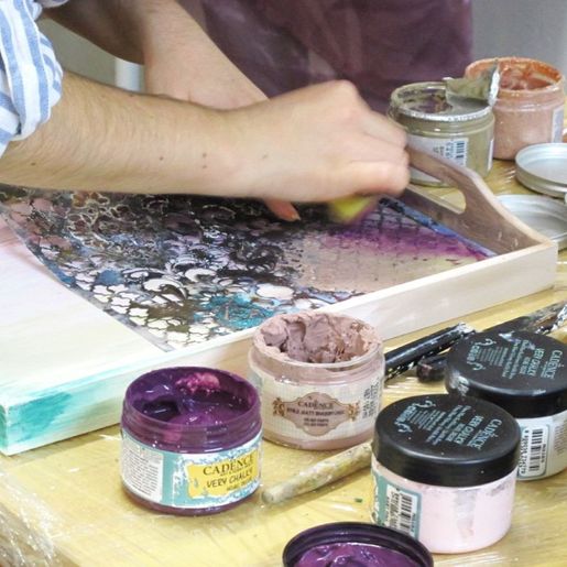 Šablona Cadence, Ornamenty 4 - VYBERTE VELIKOST