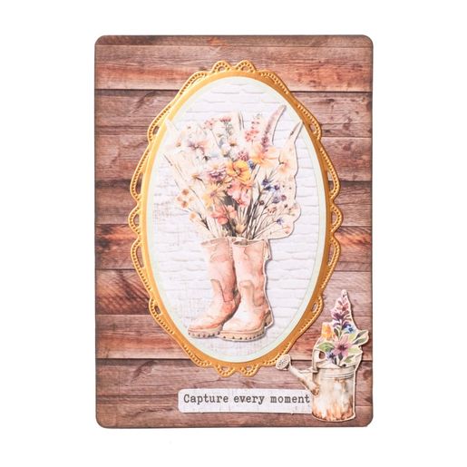 Kreativní blok s výseky Studio Light "Country Roads", A4, 28 l. - Na venkově