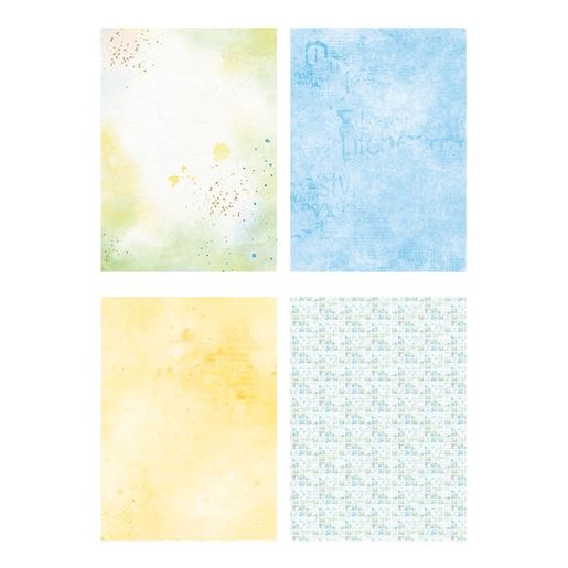 Kreativní blok s výseky Studio Light "Spring Wings", A4, 28 l. - Na křídlech jara