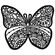 Šablona TCW - Sunny Butterfly - VYBERTE VELIKOST