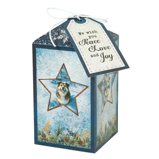 DIY Dárkové krabičky Studio Light "Winter Wonderland", A4, 12 l. - Zima se zvířátky