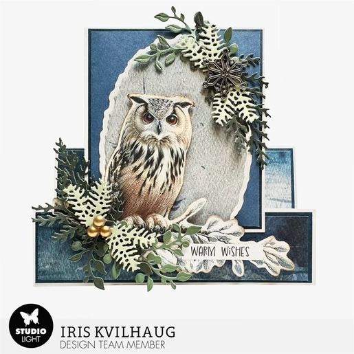 Kreativní blok s výseky Studio Light "Winter Wonderland", A4, 28 l. - Zima se zvířátky