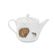 Porcelánová konvice na čaj Wrendale Designs "Hedgehog & Mouse", 0,6 l - Ježek a myška
