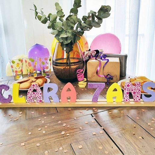 Dřevěný výřez k dekoraci Gomille, 8 cm - Abeceda - VYBERTE PÍSMENO