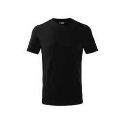 Dětské tričko Malfini Basic, černé - VYBERTE VELIKOST