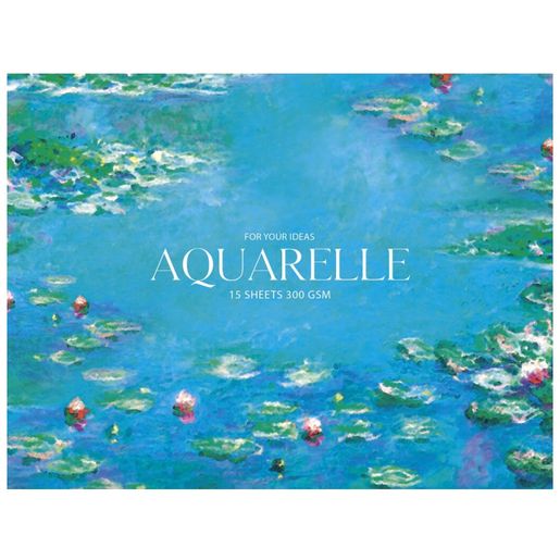 Skicák Shkolyaryk Muse Aquarelle, A5+, 15 l. - Lekníny