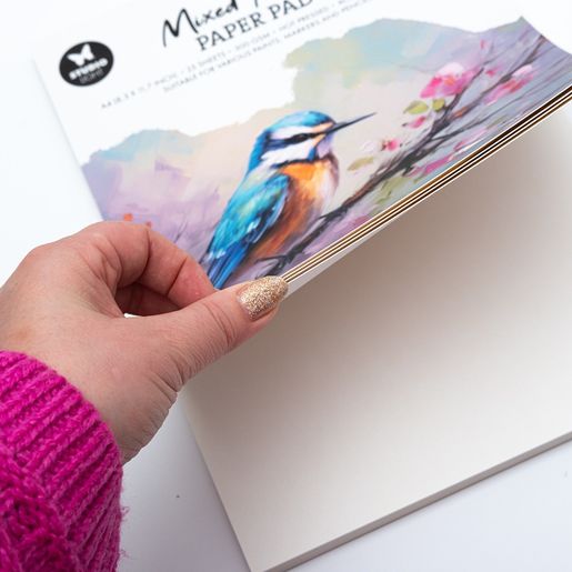 Mixed media skicák Studio Light, A4, 25 l.