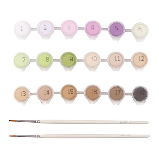 Malování podle čísel Wrendale Designs "Head Clover Heels" - Králík