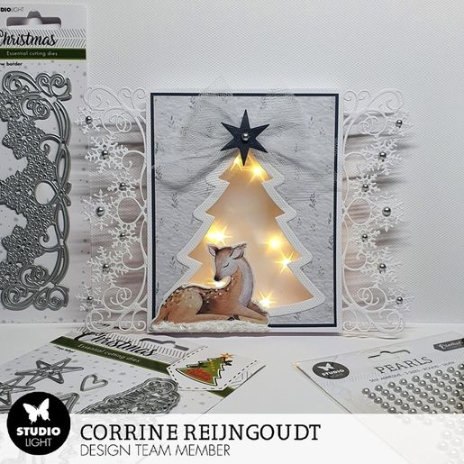 Vánoční světelný řetěz Studio Light, 90 cm - 10 LED světel