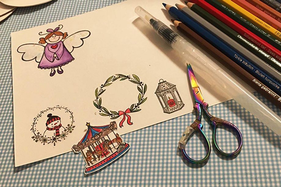 Kulaté visačky na dárky