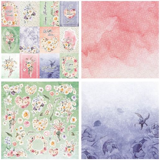 Scrapbookový blok Studio Light "Nature Lover“, 30,5x30,5 cm, 36 l.