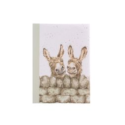 Zápisník Wrendale Designs "Hee Haw", A6, 48 l., linkovaný - Oslíci