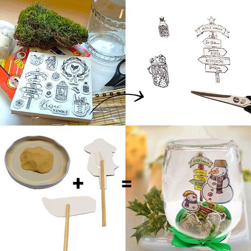 Vánoční razítka Aladine Stampo Noël, 14 ks - Louskáček