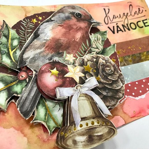 Kreativní sada Studio Light "Magical Christmas", A4, 4 l. - 3D obrázky