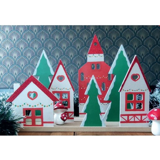 Stojánek na dřevěné dekorace Gomille, 35x13 cm