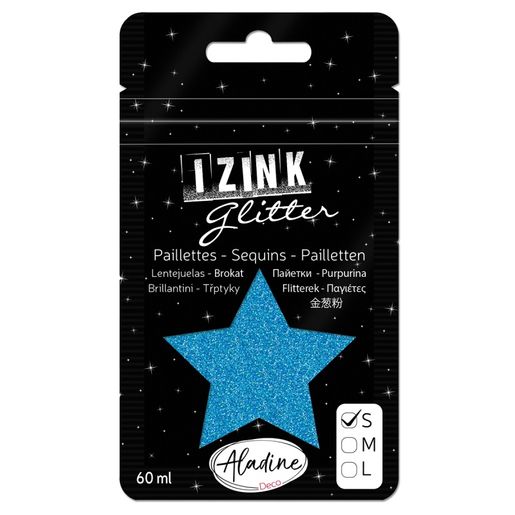 Třpytky Aladine Izink Glitter, 60 ml, vel. S - VYBERTE ODSTÍN