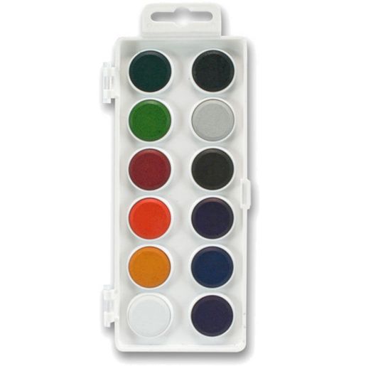 Vodové anilinové barvy Koh-i-noor 174503 - 12 barev