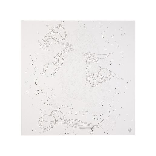 Malování podle čísel Wrendale Designs "Blooming with Love" - Pes, kokršpaněl