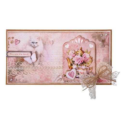 Blok s papírovými výseky Studio Light "A Cat