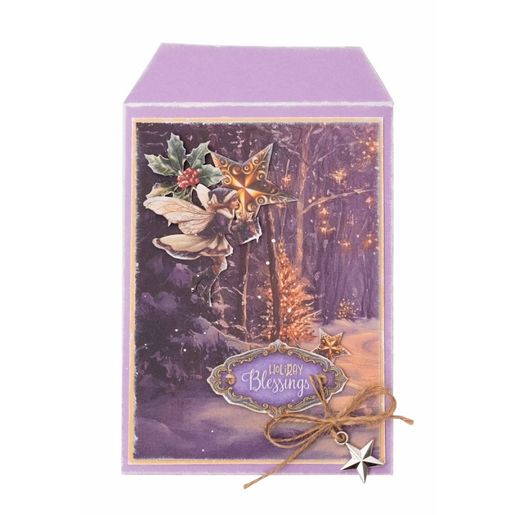 Kreativní blok s výseky Studio Light "Fairy Christmas", A4, 28 l. - Vánoce s vílami