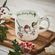 Vánoční porcelánový hrnek Wrendale Designs "One Snowy Day", 0,31 l - Ptáčci