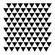 Šablona TCW 12"x12" (30,5x30,5 cm) - Triangle Mosaic