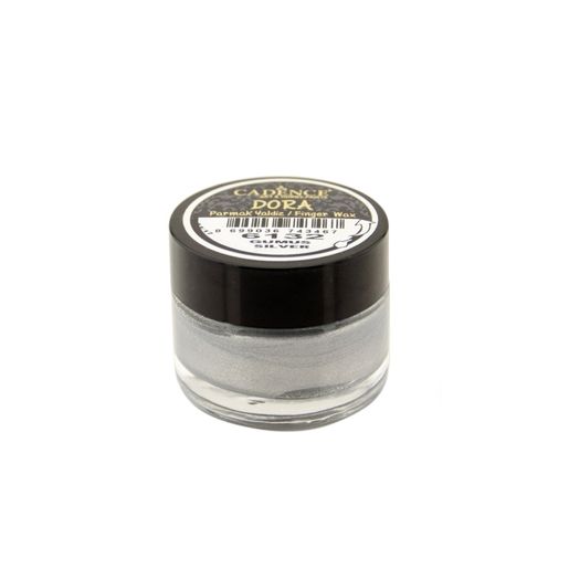 Patinovací metalický vosk, 20 ml - stříbrný, silver