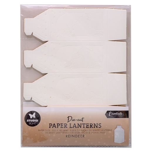 DIY Vánoční lucerny Studio Light, 25x18,5 cm, 10 l. - Sob