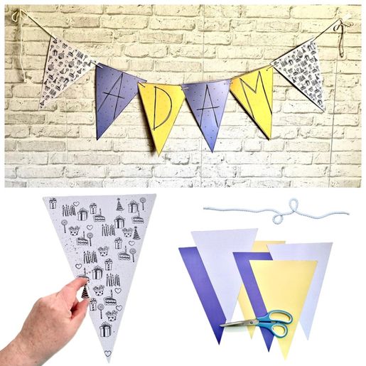 Razítka Aladine Creative Stamp, 35 ks - Narozeniny