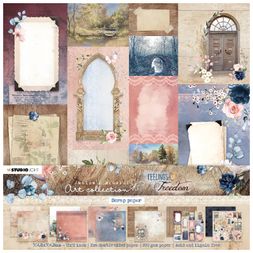 Scrapbooková sada Studio Light "Feelings of Freedom", 30,5x30,5 cm, 12 l.