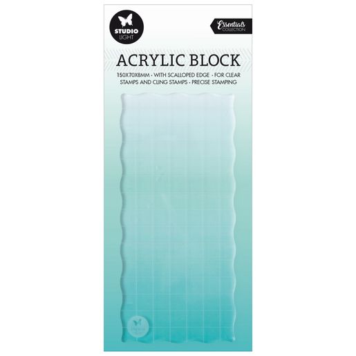 Akrylový blok Studio Light - 15x7 cm