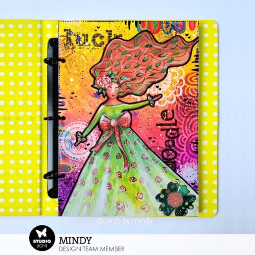 Propisot Studio Light "25", A5, 6 l. - Bílé květiny