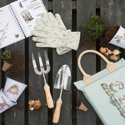 Lopatka a hrabičky Wrendale Designs - dárková sada