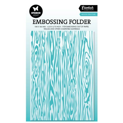 Embosovací kapsa Studio Light, A6 - Dřevo