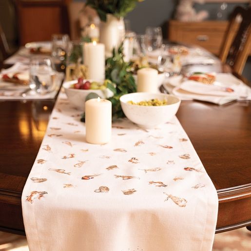 Běhoun na stůl Wrendale Designs "Woodlanders" - Lesní zvířata