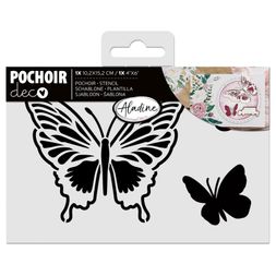 Šablona Aladine, 10x15 cm - Motýli