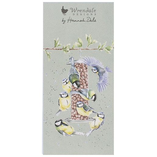 Nákupní seznam s magnetem Wrendale Designs "Bon Appetit" - Sýkorky