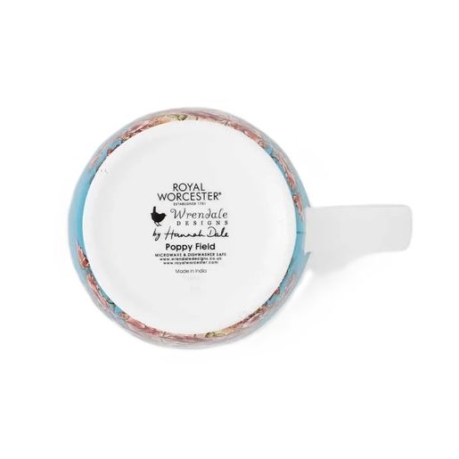 Porcelánový hrnek Wrendale Designs "Poppy Field", 0,4 l - Liška