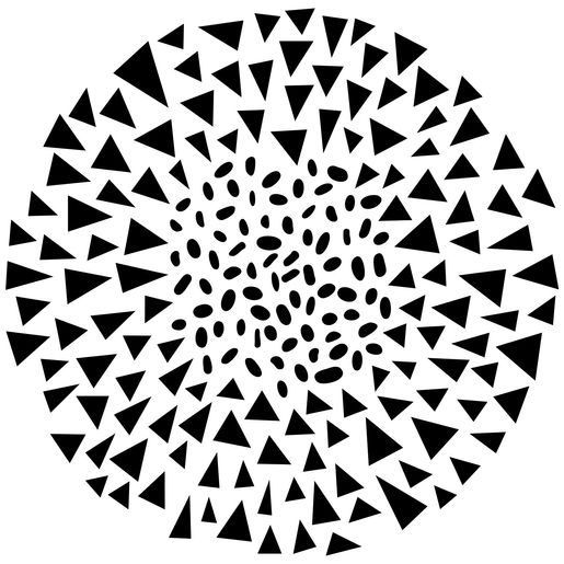 Šablona TCW - Dash Triangle - VYBERTE VELIKOST