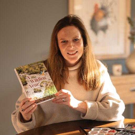 Kniha Wrendale Designs "A Wilding Year" - Rok divočiny