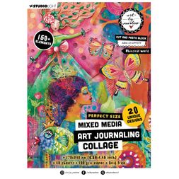 Kreativní blok Studio Light "25", 17x24 cm, 40 l. - Rozmarný svět