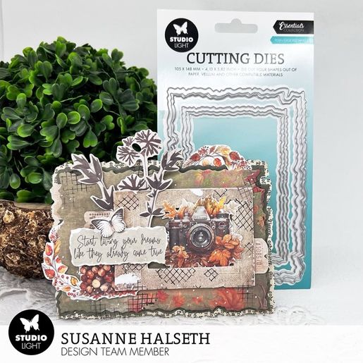 Kreativní blok Studio Light Mixed Paper Pad, A5, 42 l. - Podzimní nálada