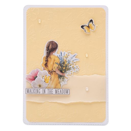 Embosovací kapsa Studio Light, A6 - Motýli